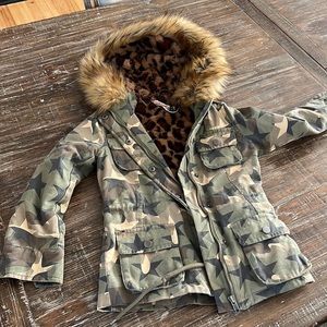 Size 5- Toddler Camo Jacket